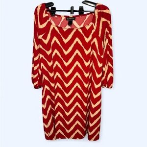 Women’s INC Midi Chevron Dress